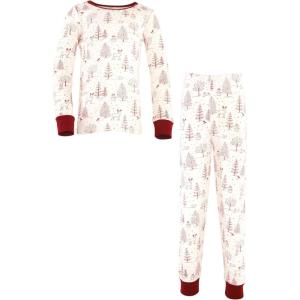 imageTouched by Nature Matching Holiday Family PajamasWinter Woodland
