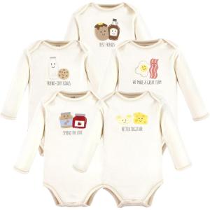 imageTouched by Nature Unisex Baby Organic Cotton LongSleeve BodysuitsBetter Together
