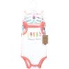 imageTouched by Nature Infant Girl Organic Cotton Bodysuits Popsicle 1218 Months