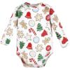 imageTouched by Nature Unisex Baby Organic Cotton LongSleeve BodysuitsChristmas Cookies
