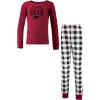 imageTouched by Nature Unisex Holiday Pajamas Merry And Bright Kids 12 YearsBear