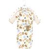 imageTouched by Nature Unisex Baby Organic Cotton GownsBreakfast Croissant