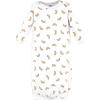 imageTouched by Nature Unisex Baby Organic Cotton GownsBreakfast Croissant