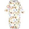 imageTouched by Nature Unisex Baby Organic Cotton GownsBreakfast Croissant