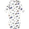 imageTouched by Nature Unisex Baby Organic Cotton GownsCamping Animals