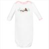 imageTouched by Nature Unisex Baby Organic Cotton GownsPink Camping Animals
