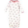 imageTouched by Nature Unisex Baby Organic Cotton GownsRainbows and Sunshine