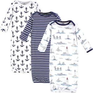 imageTouched by Nature Unisex Baby Organic Cotton GownsLighthouse Seagull