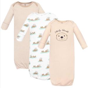 imageTouched by Nature Unisex Baby Organic Cotton GownsOtters