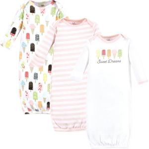 imageTouched by Nature Unisex Baby Organic Cotton GownsPopsicle