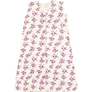 imageTouched by Nature Unisex Baby Organic Cotton Sleeveless Wearable Sleeping Bag Sack Blanket Bird 612 MonthsCherry Blossom