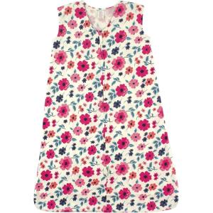 imageTouched by Nature Unisex Baby Organic Cotton Sleeveless Wearable Sleeping Bag Sack Blanket Bird 612 MonthsGarden Floral