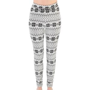 imageTouched by Nature Organic Cotton Leggings Dainty RosetteFair Isle
