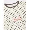 image:imageTouched by Nature BabyGirls Organic Cotton ShortSleeve and LongSleeve DressesBaby Toddler Pink Gray Scribble Short Sleeve