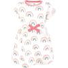 image:imageTouched by Nature BabyGirls Organic Cotton ShortSleeve and LongSleeve DressesRainbows and Sunshine