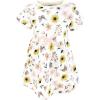 image:imageTouched by Nature BabyGirls Organic Cotton ShortSleeve and LongSleeve DressesSoft Wildflower