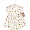 image:imageTouched by Nature BabyGirls Organic Cotton ShortSleeve and LongSleeve DressesSoft Wildflower