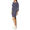 image:imageTouched by Nature BabyGirls Organic Cotton ShortSleeve and LongSleeve DressesWomen Navy Stripe Long Sleeve