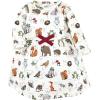 image:imageTouched by Nature BabyGirls Organic Cotton ShortSleeve and LongSleeve DressesWoodland Alphabet