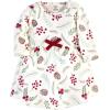 image:imageTouched by Nature BabyGirls Organic Cotton ShortSleeve and LongSleeve DressesYouth Holly Berry Long Sleeve