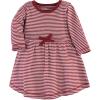 image:imageTouched by Nature BabyGirls Organic Cotton ShortSleeve and LongSleeve DressesYouth Holly Berry Long Sleeve