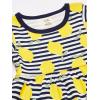 image:imageTouched by Nature BabyGirls Organic Cotton ShortSleeve and LongSleeve DressesYouth Lemons Short Sleeve