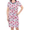 Women Garden Floral Short Sleeve