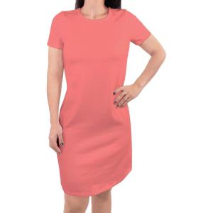 image:imageTouched by Nature BabyGirls Organic Cotton ShortSleeve and LongSleeve DressesWomen Shell Pink Short Sleeve