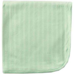 image:imageTouched by Nature Unisex Baby Organic Cotton Swaddle Receiving and Multipurpose Blanket Feather One SizeCelery