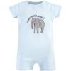 image:imageTouched by Nature Baby Unisex Baby Organic Cotton RompersEndangered Elephant