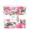 image:imageTouched by Nature Unisex Baby Organic Cotton Swaddle Blanket and Headband or Cap Cherry Blossom One SizePeonies