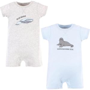 image:imageTouched by Nature Baby Unisex Baby Organic Cotton RompersEndangered Seal