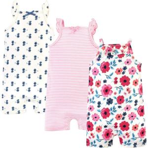 image:imageTouched by Nature Baby Unisex Baby Organic Cotton RompersGarden Floral Flutter