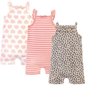 image:imageTouched by Nature Baby Unisex Baby Organic Cotton RompersLeopard