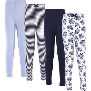 image:imageTouched by Nature Girls Organic Cotton LeggingsNavy Floral