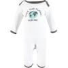 image:imageTouched by Nature BabyGirls Organic Cotton CoverallsNature Baby