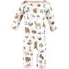 image:imageTouched by Nature BabyGirls Organic Cotton CoverallsWoodland Alphabet