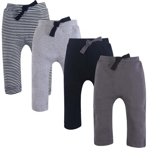 image:imageTouched by Nature Basics Unisex Baby Organic Cotton Pants 4PackCharcoal  Slate