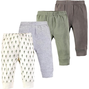 image:imageTouched by Nature Basics Unisex Baby Organic Cotton Pants 4PackDesert Sage