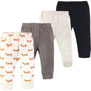 image:imageTouched by Nature Basics Unisex Baby Organic Cotton Pants 4PackForest Fox