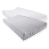 image:imageTouched by Nature Unisex Baby Organic Cotton Changing Pad Cover Birch Trees One SizeWhite Heather Charcoal
