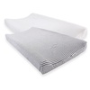 image:imageTouched by Nature Unisex Baby Organic Cotton Changing Pad Cover Girl Elephant One SizeWhite Heather Charcoal