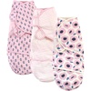 image:imageTouched by Nature Unisex Baby Organic Cotton Swaddle Wraps Butterflies 03 MonthsBlossoms