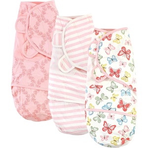 image:imageTouched by Nature Unisex Baby Organic Cotton Swaddle Wraps Butterflies 03 MonthsButterflies
