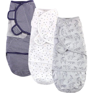 image:imageTouched by Nature Unisex Baby Organic Cotton Swaddle Wraps Butterflies 03 MonthsConstellation