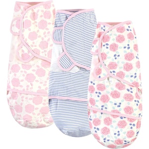 image:imageTouched by Nature Unisex Baby Organic Cotton Swaddle Wraps Butterflies 03 MonthsPink Rose