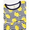 image:imageTouched by Nature Girls Toddler Baby and Womens Organic Cotton ShortSleeve and LongSleeve DressesBaby Toddler Lemons Short Sleeve