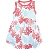 image:imageTouched by Nature Girls Toddler Baby and Womens Organic Cotton ShortSleeve and LongSleeve DressesCoral Reef