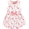 image:imageTouched by Nature Girls Toddler Baby and Womens Organic Cotton ShortSleeve and LongSleeve DressesPink Flamingo