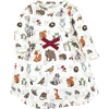 image:imageTouched by Nature Girls Toddler Baby and Womens Organic Cotton ShortSleeve and LongSleeve DressesWoodland Alphabet